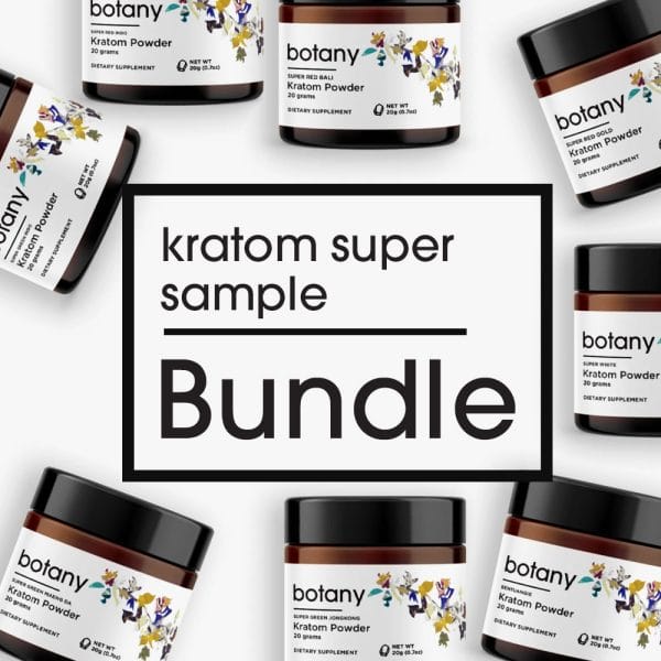 Kratom Super Sample Bundle – Powder Set
